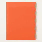 Glaube und erreiche botanische Volksflora Planer (Rückseite)