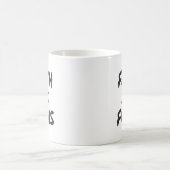 Glaube und Fokus - Christliches Erfolgsspiel Kaffeetasse (Mittel)