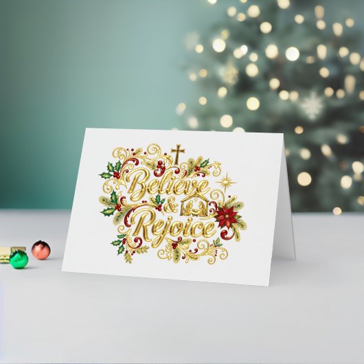 Glaube und Freude Weihnachtsstern und Krippe (Feiertag In Situ 2)