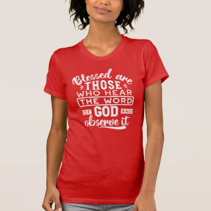 Glaube und Gehorsam – Inspirierende Schrift T-Shirt