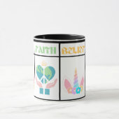 Glaube und Glaube Tasse (Zentrum)