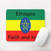 Glaube und Hoffnung in Äthiopien Mousepad (Mit Mouse)