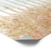 Glaube und Hoffnung Zitat Strand Inspiration Poster (Ecke)