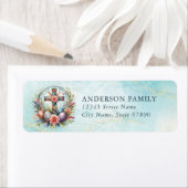 Glaube und Inspiration-Rücksendeadressen-Aufkleber (Insitu)