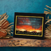 Glaube und inspirierende Szenen Plaque Fotoplatte (Seite)