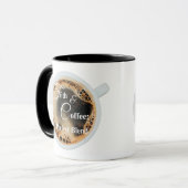 Glaube und Kaffee Tasse (Vorderseite Links)