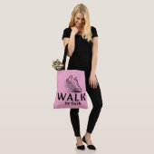 Glaube und Schritt  Tasche (Am Model)