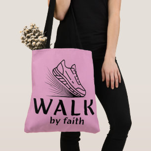 Glaube und Schritt Tasche