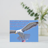 Glaube und Stärke_ Postkarte (Stehend Vorderseite)