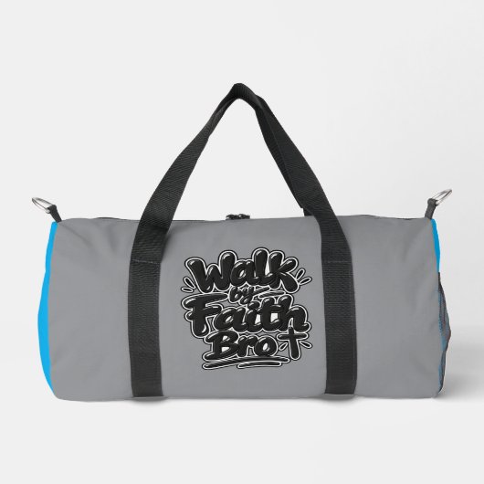 Glaube und vertraue, Bruder Duffle Bag (Vorderseite)