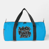 Glaube und vertraue, Bruder Duffle Bag (Rückseite)