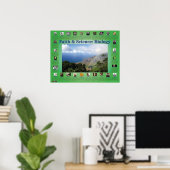 Glaube und Wissenschaft: Biologie Poster (Heimbüro)