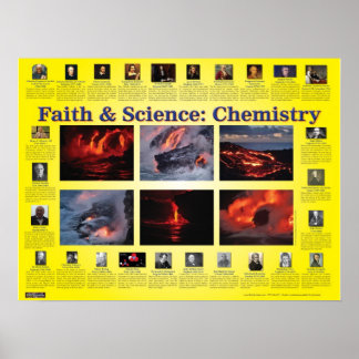 Glaube und Wissenschaft: Chemie Poster