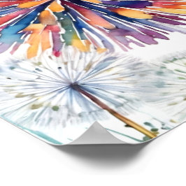 Glaube! Unkraut-Lüstern Poster