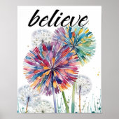 Glaube! Unkraut-Lüstern Poster (Vorne)