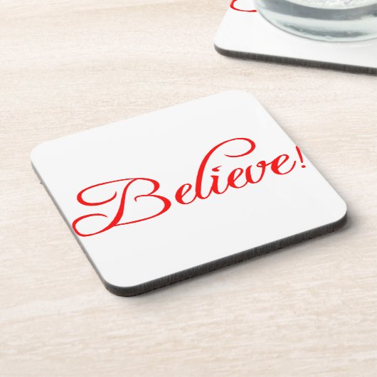 Glaube! Untersetzer (Linke Seite)