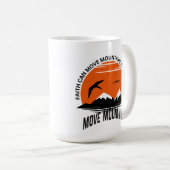 Glaube versetzt Berge – Sunset Serenity Edition Kaffeetasse (VorderseiteRechts)