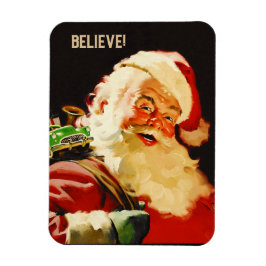 Glaube! Vintages Weihnachtsgeschenk des Weihnachts Magnet