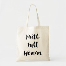 Glaube-Volle Mutter Tote Bag