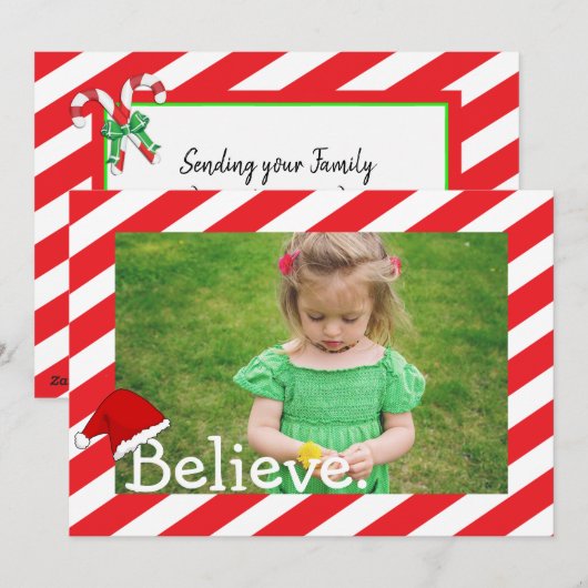 Glaube, Weihnachten im Foto (Vorne/Hinten)