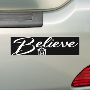 Glaube Weihnachten Jesus Joy Nativität Autoaufkleber