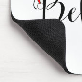 Glaube Weihnachten Mousepad Xmas Grafik (Ecke)