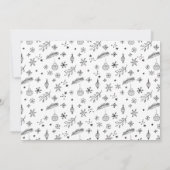 Glaube Weihnachten Party Einladungen (Rückseite)