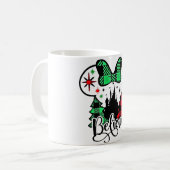 Glaube Weihnachten, Weihnachten, Weihnachten Kaffeetasse (Vorderseite Links)