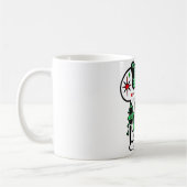 Glaube Weihnachten, Weihnachten, Weihnachten Kaffeetasse (Links)