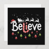 Glaube Weihnachten Weihnachtsmann Reindeer Candy C (Vorne/Hinten)