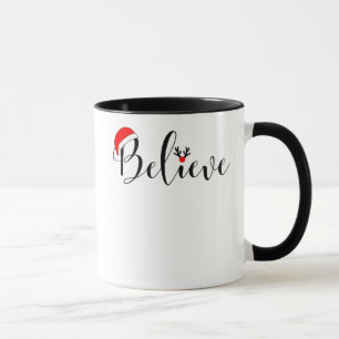 Glaube Weihnachts-Cup Xmas Grafik Tasse