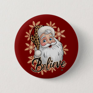 Glaube Weihnachtsfeier Familie Xmas Ferien Button