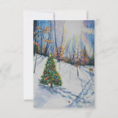 Glaube Weihnachtskarte Einladung (Vorderseite)