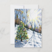 Glaube Weihnachtskarte Einladung (Vorderseite)