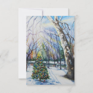 Glaube Weihnachtskarte Einladung