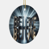 Glaube Weihnachtsschmuck (Rechts)