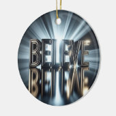 Glaube Weihnachtsschmuck (Links)