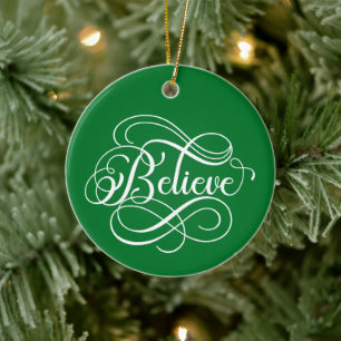 Glaube - Weihnachtsschmuck
