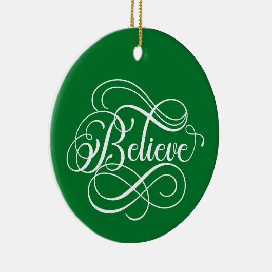 Glaube - Weihnachtsschmuck (Rechts)