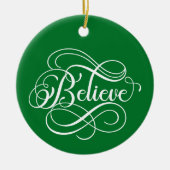 Glaube - Weihnachtsschmuck (Vorne)