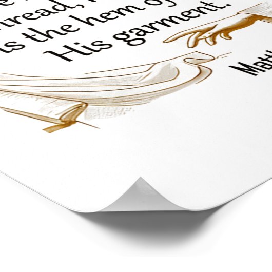 Glaube, wenn du dich an einem Thread bewegst, verg Poster (Ecke)