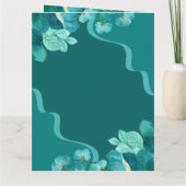 Glaube, wenn Gott für uns ist, die gegen uns sein Karte (Rückseite)