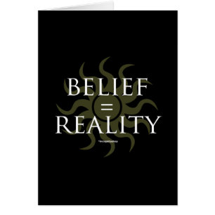 Glaube = Wirklichkeit
