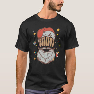 Glaube Zitat über die Familie Santa Bard Matching  T-Shirt