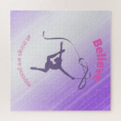 Glauben, alle Dinge sind möglich rhythmische Gymna Puzzle (Horizontal)