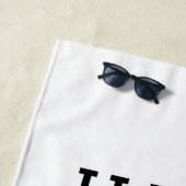 Glauben an das Gebet mutig Strandtuch (Beispiel)