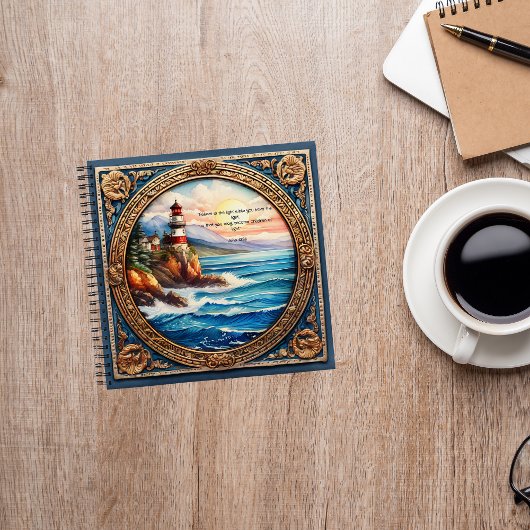 Glauben an das Licht verbringen Zeit mit Gott Jour Notizblock