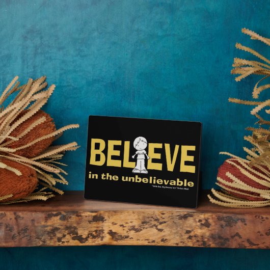 Glauben an das Unglaubliche Fotoplatte (Seite)