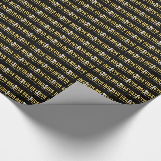 Glauben an das Unglaubliche Geschenkpapier (Ecke)