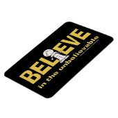 Glauben an das Unglaubliche Magnet (Linke Seite)